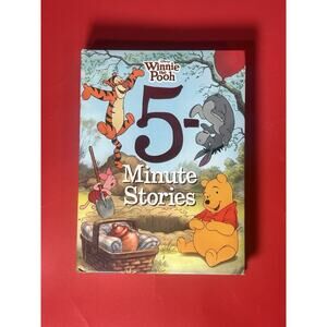 Winnie The Pooh Picture Book 5-Minute Stories Hardcover Disney
